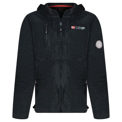 2. Polar męski Geographical Norway UPLOAD HOOD BLACK DB MEN 224 (WY3383H/GN-BLACK)