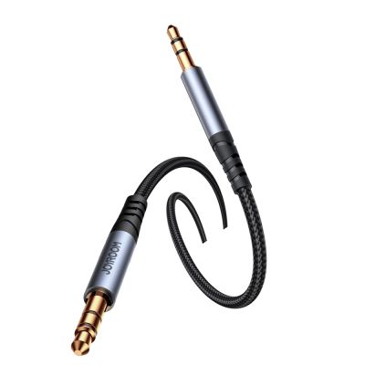 7. Joyroom kabel audio stereo AUX 3.5 mm mini jack 1.2m czarny (SY-A08)