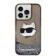 3. Etui Karl Lagerfeld Glitter Choupette Head na iPhone 14 Pro Max - czarne