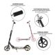 54. Hulajnoga Nils Extreme HA205D Pink PU 205MM 