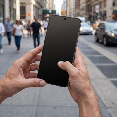 8. Szkło antyrefleksyjne Tech-Protect Quick Set AR+ na Samsung Galaxy S26 - czarne