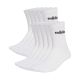 Skarpety adidas Cushioned Linear Crew 10 par białe KF9091