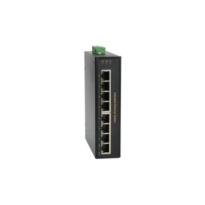 3. Przełącznik LevelOne Industrial FE PoE+ 8-portowy/IP30 120W 100Mbps