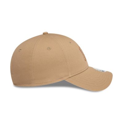 4. Damska czapka daszkiem New Era 9FORTY MLB NY New York Yankees Brązowa - 60471463