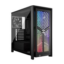 Corsair FRAME 4000X RS PC-Gehäuse, Midi-Tower, E-ATX - 4x RS120-Lüfter, schwarz