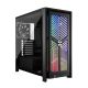 Corsair FRAME 4000X RS PC-Gehäuse, Midi-Tower, E-ATX - 4x RS120-Lüfter, schwarz