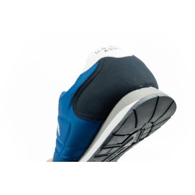 7. U.S Polo Assn buty sportowe sneakersy męskie modne wygodne niebieskie