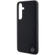 6. Etui Mercedes Leather Debossed Line MagSafe na Samsung Galaxy S24 - czarne