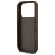 7. Etui Guess 4G Classic na iPhone 17 Pro / 18 Pro - brązowe