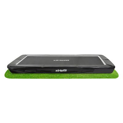 10. VIRTUFIT TRAMPOLINA OGRODOWA DO WKOPANIA 183 x 274 CM Z SIATKĄ