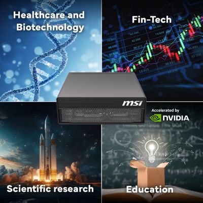 12. MSI AI EdgeXpert MS-C931 ARM Cortex-X925 10Core + ARM Cortex-A725 10Core 128GB LPDDR5x SSD4TB M.2 NVMe NVIDIA GB10 Grace Blackwell Superchip 1000 AI TOPS (FP4, Sparse) WiFi7 10GbE NVIDIA DGX OS