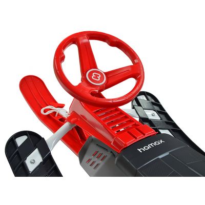 4. Nartosanki Hamax Sno Blade szary/czerwony