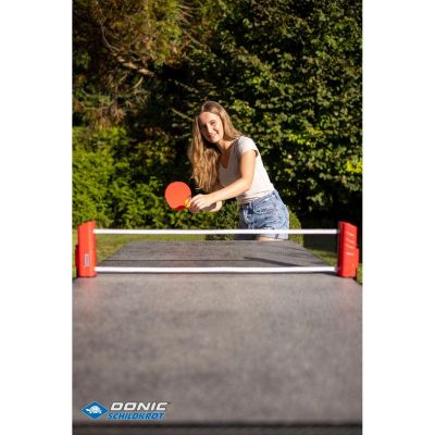 7. ZESTAW DO TENISA STOŁOWEGO OUTDOOR WEATHERPROOF 2 RAKIETKI 3 PIŁECZKI DONIC