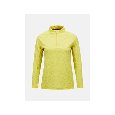 Bluza damska PEAK PERFORMANCE W Discover Midlayer kolor żółty