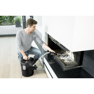 11. Odkurzacz kominkowy KARCHER AD 2 1.629-711.0 (600W; kolor czarny)