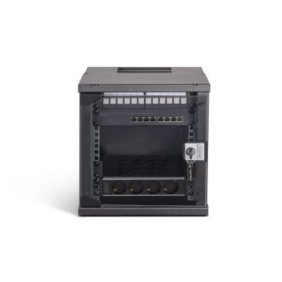 10. Digitus Zestaw sieciowy SOHO Pro, 254 mm (10") - 6U, 315 x 300 mm (szer. x gł.)