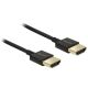 DeLOCK HDMI/HDMI, 4.5 m kabel HDMI 4,5 m HDMI Typu A (Standard) Czarny
