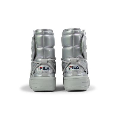 6. Fila Superbubble Boot buty zimowe botki szare damskie sportowe ocieplane