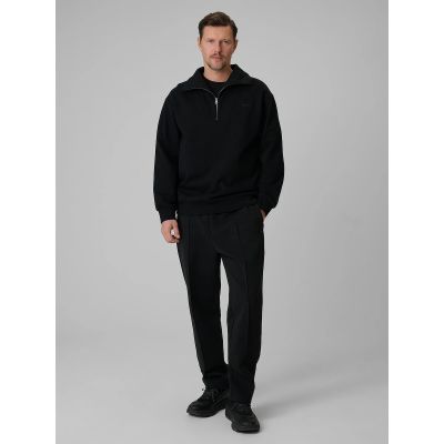 3. Bluza dresowa regular bez kaptura męska 4F 4FRSS26TSWSM2794-20S