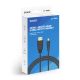 3. SAVIO KABEL HDMI (M) - MICRO HDMI (M), 2M, CZARNY, CL-40/M
