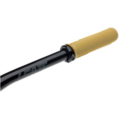 Gripy rowerowe LEATT Grips ReaFlex 6.0 Half Waffle Thin O30mm   one size