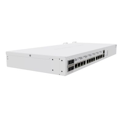 3. Router Mikrotik CCR2116-12G-4S+ Total Ethernet  Ports:17; Architecture:ARM 64bit; CPU core:16