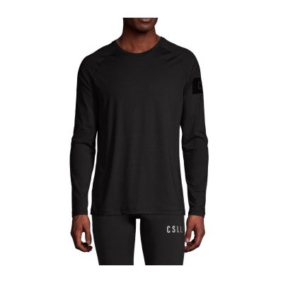 2. Koszulka męska CASALL M Rapidry Long Sleeve kolor czarny