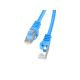 LANBERG PATCHCORD KAT.6 FTP 0.25M NIEBIESKI FLUKE PASSED