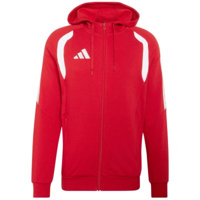 2. Bluza męska adidas Tiro 26 League Sweat Full Zip Hoodie czerwona KF9106