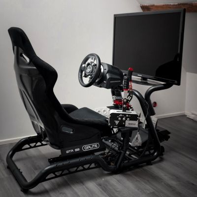 4. OPLITE Schalthebel- & Handbremshalter GTR S3/S8 black retail