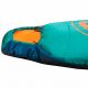 3. Śpiwór Trollkids Femund 3in1 zielony morski/niebieski madeirowski/zachód słońca na Saharze (695-358)