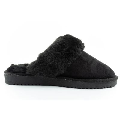 4. O'neill Pomnio kapcie damskie papcie ocieplane wsuwane modne ciepłe czarne