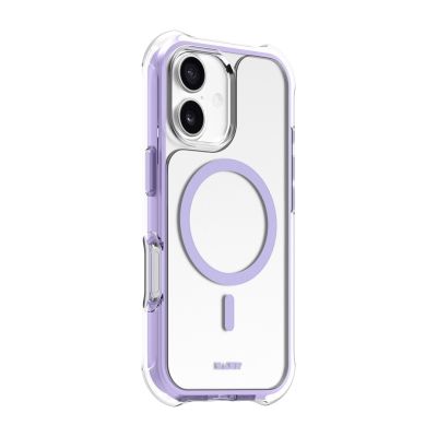 2. LAUT AERO PROTECT pokrowiec na telefon komórkowy 16 cm (6.3") Fioletowy, Przezroczysty