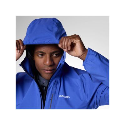 6. Kurtka męska ROSSIGNOL M Rainproof 2.5L Shell Jkt niebieska