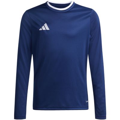 8. Koszulka dla dzieci adidas Entrada 26 Long Sleeve Jersey granatowa KF5877