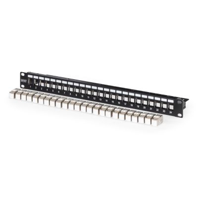 Digitus Modułowy panel krosowy, 24-portowy, wyposażony w 24x DN-93615