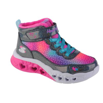 5. Buty Skechers Flutter Heart Lights - Simple Amor Jr 302677L-NVMT