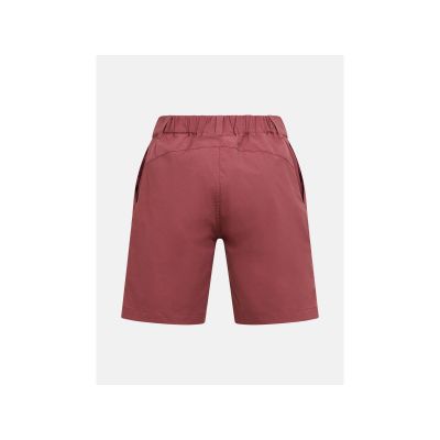 2. Szorty damskie PEAK PERFORMANCE W Iconiq Shorts kolor czerwony