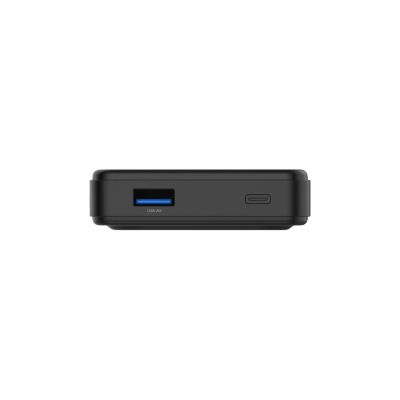 4. Powerbank Wozinsky WLWP-10KA0Y3S 22,5W PD Qi2 10000 mAh, z podstawką, 1x USB-A, 1x USB-C - czarny