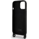 6. Etui Karl Lagerfeld Crossbody Silicone Ikonik do iPhone 15 - czarne
