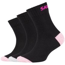 Skechers 3PPK Wm Mesh Ventilation Socks SK41053-9999 Czarne 39-42
