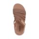 5. Skechers damskie sandały GO WALK FLEX SANDAL EMMA 141473 TAN