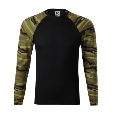 3. Koszulka Malfini Camouflage LS M MLI-16634 camouflage green