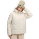 6. Kurtka damska Puma ESS Hooded Padded ecru 685231 87