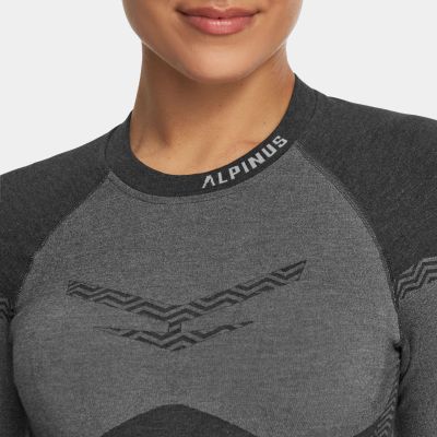 33. Koszulka termoaktywna Alpinus Pro Miyabi Edition szara W GT43230