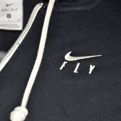 3. Bluza z kapturem Nike Standard Issue Full-Zip Hoodie Wmns Black/Pale Ivory - CU3793-010