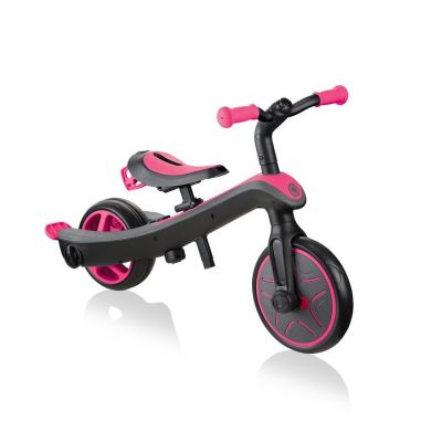 17. Rowerek 4w1 Globber Explorer Trike Fuchsia 632-110-2 HS-TNK-000013809