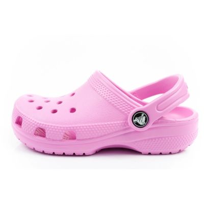 2. Crocs sandały chodaki dziecięce Classic modne różowe wygodne lekkie