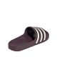 3. Klapki adidas Adilette Aqua bordowe KJ7353