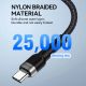 8. Kabel Wozinsky WNBCL1 Lightning / USB-C PD 30W 1 m - czarny